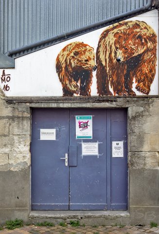 Graff : A-MO - Bordeaux, Resto du Coeur - 02/2016Photo : Stéphane - 08/2020