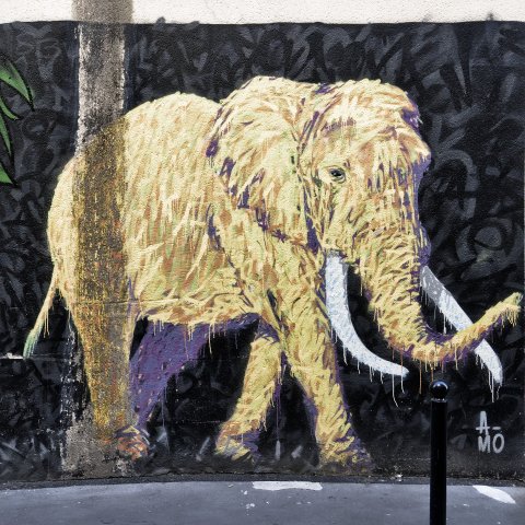 Graff : A-MO - Bordeaux, Rue Canihac - 05/2016Photo : Stéphane - 09/2020