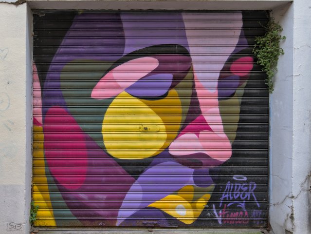 Graff : ALBER- Bordeaux, rue Leupold  - 12/2017Photo : Stéphane - 06/2020