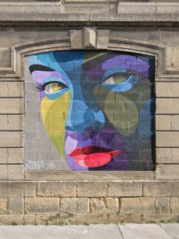 Graff : ALBER - Bordeaux, rue Saint-Joseph - 07/2020Photo : Stéphane - 10/2020
