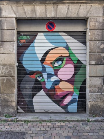 Graff : ALBER - Bordeaux,Rue Casserouge  - 08/2018Photo : Stéphane - 11/2020