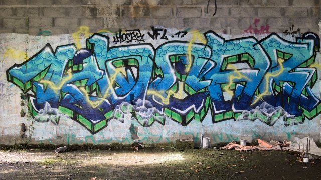 Graff : CROK, Bordeaux - 07/2017Photo : Séphane - 09/2020