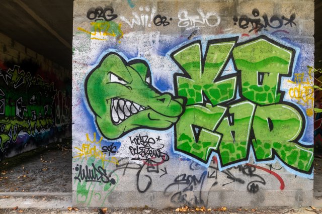 Graff : CROK - 2016Photo : Philippe - 09/2020