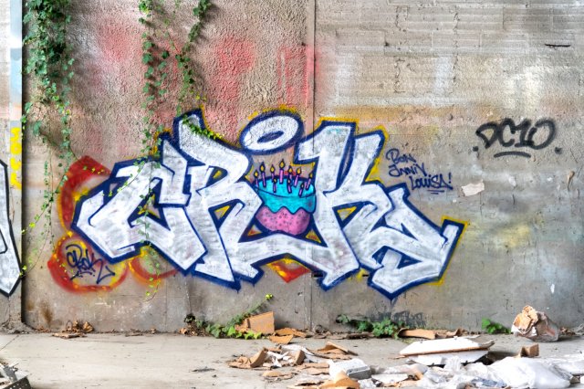Graff : CROK - 12/2019Photo : Philippe - 09/2020Pour l'anniversaire de Lulepi.