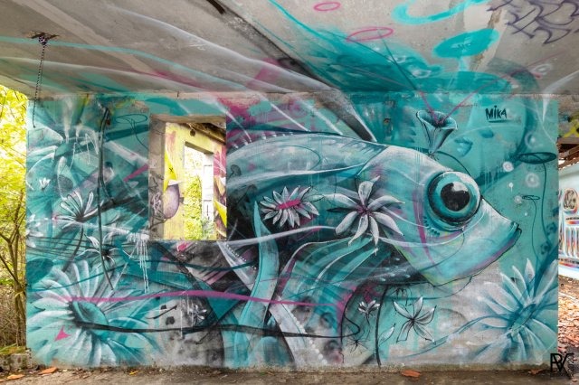 Lieu : communauté urbaine de Bordeaux
réalisé : par MIKA en 2018 "ASTRO THE FISH"prise de vue : Philippe 09/2020