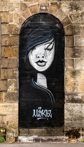 Graf : réalisé par Möka Quai de Paludate à Bordeaux - 02/2016Photo : Philippe - 2020