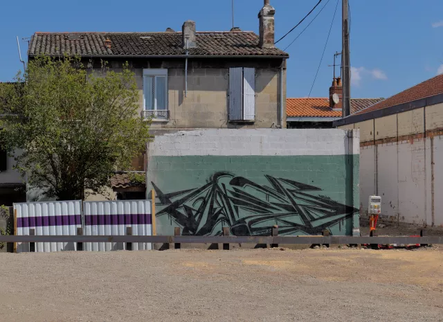 Graf : réalisé par ZarbFullcolor avenue de Thiers à BordeauxPhoto : Stéphane - 05/2021